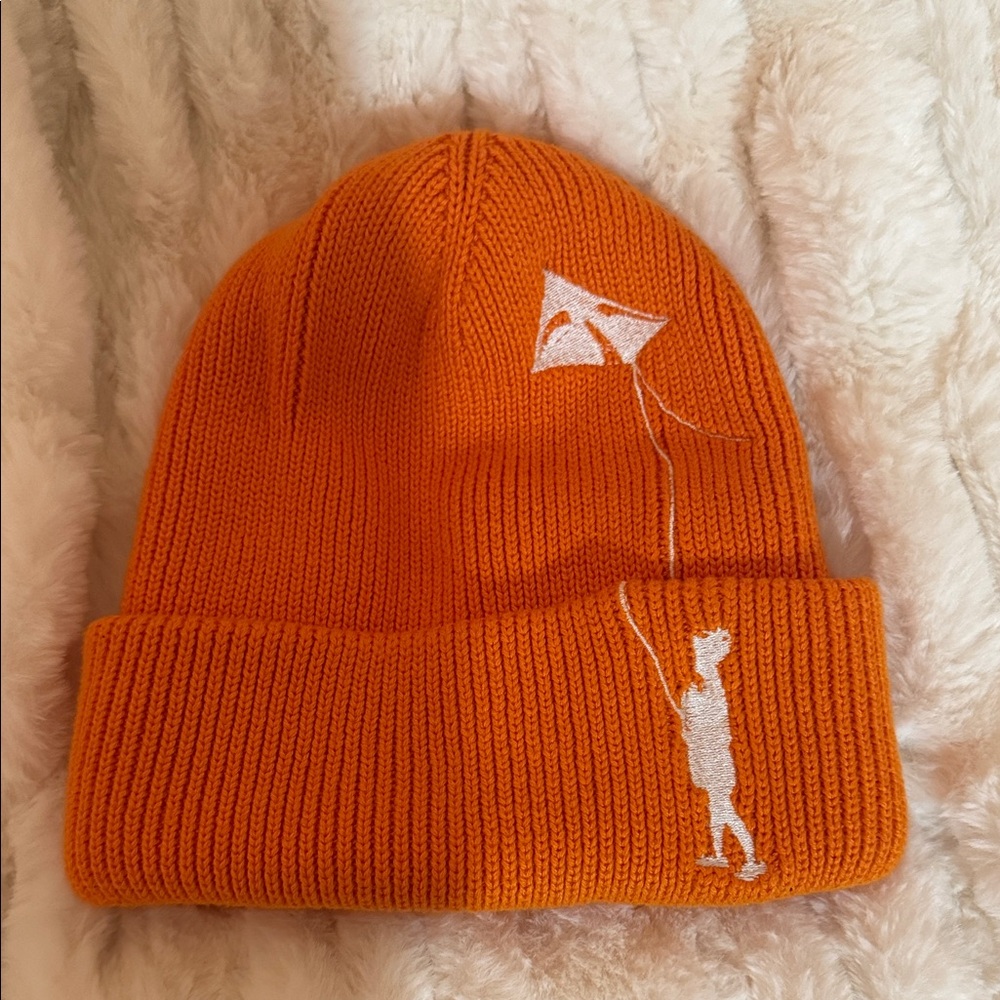 CALLED A GARMENT Orange Beanie
